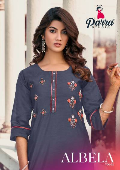 Albela Vol 2 By Parra Studio Attractive Kurti With Bottom Collection